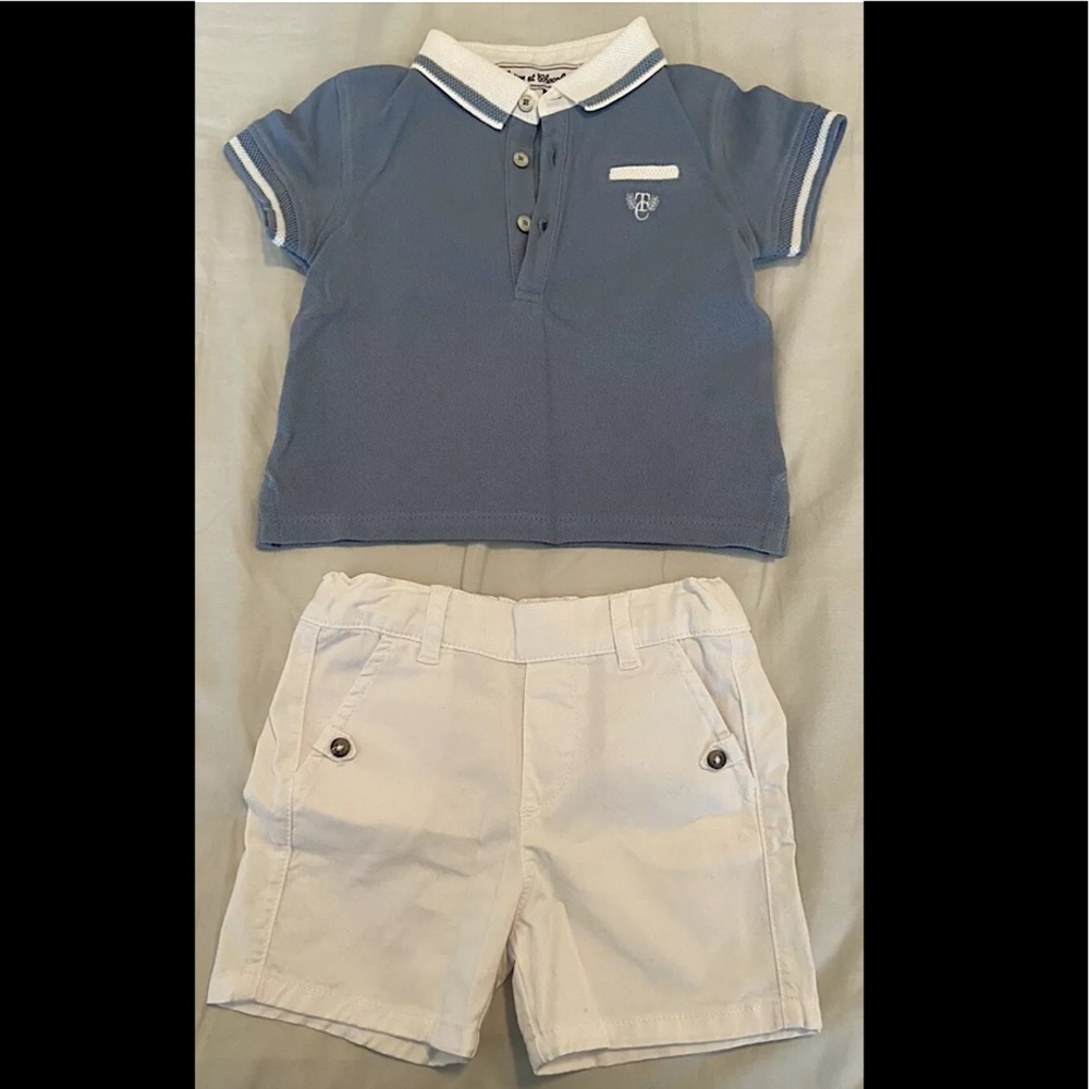 NWT Tartine et Chocolat 2-Piece Toddler Set, 18M